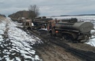 Разбитая колонна бензовозов РФ на Сумщине: фото