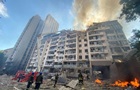 Удар по Киеву: ракета попала в девятиэтажку