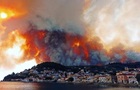 На севере от Афин бушует пожар: город эвакуирован