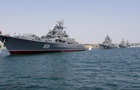 Число кораблів РФ у Чорному морі зменшилося вдвічі