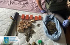 В екс-поліцейського з Торецька під ліжком виявлено цілий арсенал