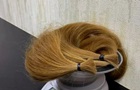 Девятилетняя девочка отрезала полметра волос, чтобы помочь ВСУ