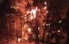 Под Киевом горел многоэтажный жилой дом