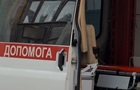 В Киеве возле Охматдета перевернулась машина скорой помощи