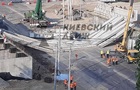 В Киеве обрушился Дегтяровский мост