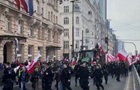 Фермеры вышли на марш протеста в Варшаве