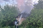 На Днепропетровщине обломки сбитой ракеты повлекли за собой пожар