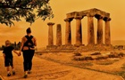 Грецию накрыла мощная песчаная буря из Сахары
