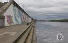 В Киеве значительно снизился уровень воды в Днепре