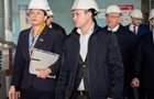 Глава МИД Латвии посетил в Украине поврежденный россиянами энергообъект