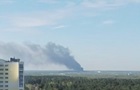 Під Москвою спалахнула потужна пожежа
