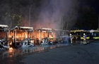В Польше в депо сгорели десять автобусов