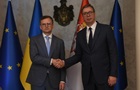 Кулеба підтримав членство Сербії в ЄС після зустрічі з Вучичем