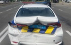 В Киеве авто патрульной полиции попало в ДТП