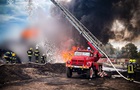 Атака на Киевщину: ликвидирован масштабный пожар на промышленном объекте