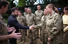 Зеленский встретился с бойцами ВСУ, которые проходят подготовку в Британии