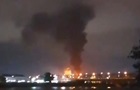 В Сочи после атаки БПЛА горит нефтебаза