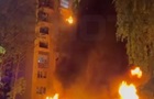 В Курске после работы ПВО загорелся многоэтажный дом