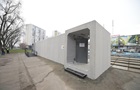 В Киеве установили первое мобильное укрытие