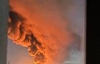 У Луцьку після прильоту БПЛА спалахнула пожежа