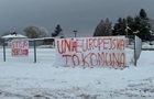 Польские фермеры проводят протест на границе с Украиной