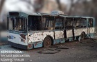 РФ ударила по Херсону: повреждены 12 троллейбусов
