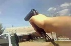 З явилось відео нападу на поліцію на Хмельниччині