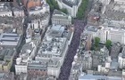 В Лондоне прошли протесты против иммиграции и в поддержку Палестины