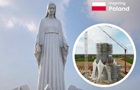 У найменшому селі Польщі зводять найвищу у Європі статую Діви Марії