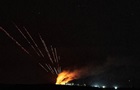 В оккупированном Алчевске масштабный пожар