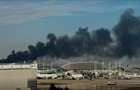 Крупный пожар произошел рядом с аэропортом во Франции
