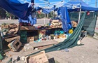 Российский дрон ударил по овощной палатке в Запорожье: трое раненых