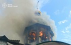 В Краматорске после обстрела загорелся храм
