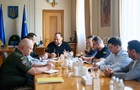 Стефанчук провів нараду з військовими