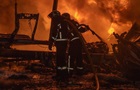 В Сумах масштабные пожары после массированной атаки