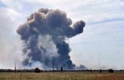 Велика пожежа спалахнула біля аеродрому у Джанкої