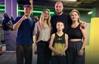 Анджелина Джоли посетила боксерский клуб в Харькове