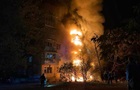 У Києві після удару РФ палала багатоповерхівка