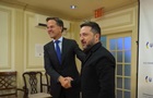 Зеленський провів переговори з Рютте