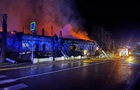На Закарпатье сгорел ресторан Бокораш