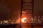 Атакован мост, который соединяет две части Питера