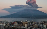 В Японии произошло извержение вулкана Сакурадзима 