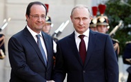 Олланд отказал Путину в общем мероприятии - FT