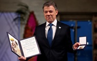 Президенту Колумбії вручили Нобелівську премію миру