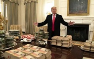 Трамп за свой счет заказал 300 гамбургеров в Белый дом
