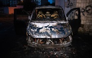 В Киеве ночью сожгли авто