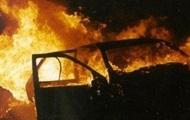 В Киеве ночью сгорели три авто