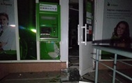 В Киеве взорвали банкомат Приватбанка