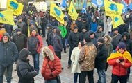  Євробляхарі  мітингують біля Офісу президента