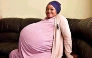 African woman gave birth to ten children at once